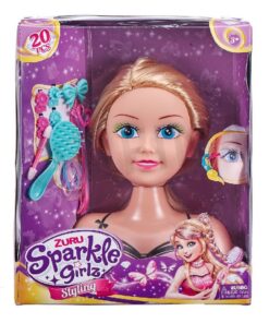 Zuru Sparkle Girlz Kapkop met Haar-Accessoires