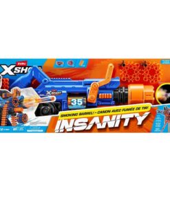Zuru X-Shot Insanity Mega Barrel Blaster + Licht en Rook + 72 Darts
