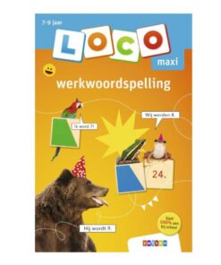 Zwijsen Maxi Loco Oefenboekje Werkwoordspelling