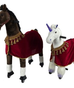 Paardendeken t.b.v. MY PONY (rood)