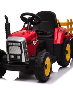 Tractor rood, 12 volt kinder accu auto